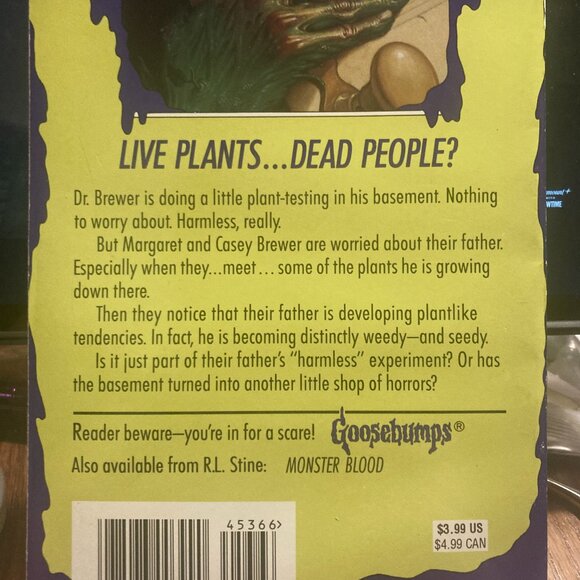 Vintage Book-Goosebumps Stay Out of the Basement-RL Stine 1992 - Picture 4 of 4